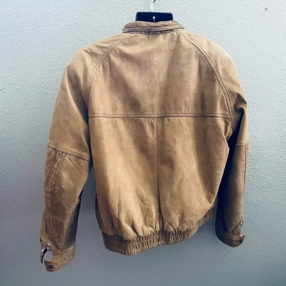 Vintage Adler Type 7999 Military Distressed Jacket w/ Awesome US Map Lining - L